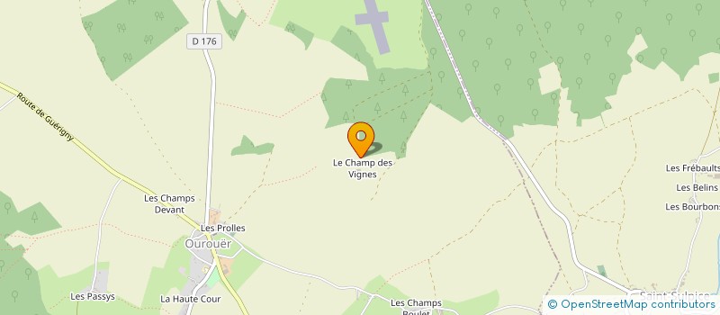 localisation de l'entreprise ASSOCIATION DES AMIS DE JEAN GOULDEN à VAUX D'AMOGNES