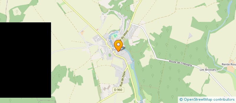 localisation de l'entreprise ASSOCIATION DES AMIS DE L'ABBAYE DE BEZE  BEZE