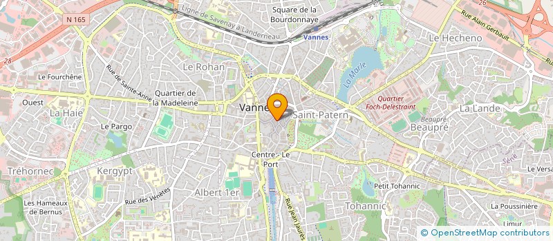 localisation de l'entreprise ASSOCIATION DES AMIS DE L'ART CONTEMPORAIN DU MUSEE DE VANNES à VANNES