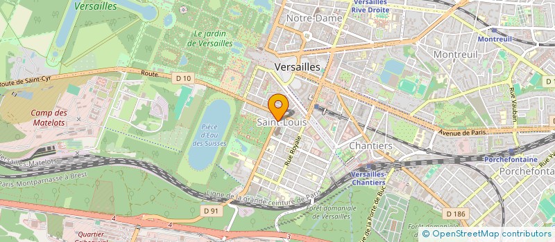 localisation de l'entreprise ASSOCIATION DES AMIS DE L'ASSOCIATION ALL FOR ARMENIA à VERSAILLES