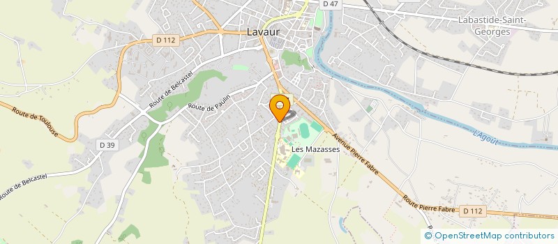 localisation de l'entreprise ASSOCIATION DES AMIS DE L'ECOLE MONTESSORI DU PASTEL à LAVAUR