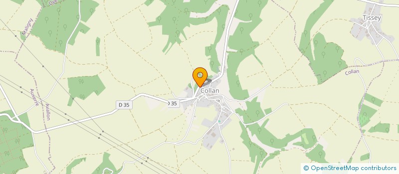 localisation de l'entreprise ASSOCIATION DES AMIS DE L'EGLISE DE VEZINNES  VEZINNES