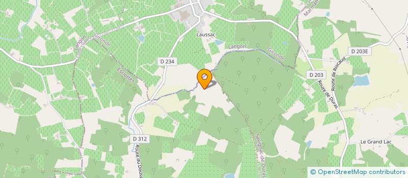 localisation de l'entreprise ASSOCIATION DES AMIS DE L'ELEVAGE DU VAL DE GORCE à ESCLOTTES