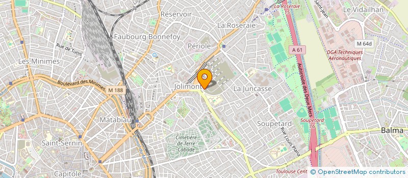 localisation de l'entreprise ASSOCIATION DES AMIS DE L'ENSICA à TOULOUSE