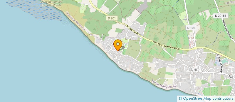 localisation de l'entreprise ASSOCIATION DES AMIS DE L'ILE DE RE (AIR)  SAINTE-MARIE-DE-RE