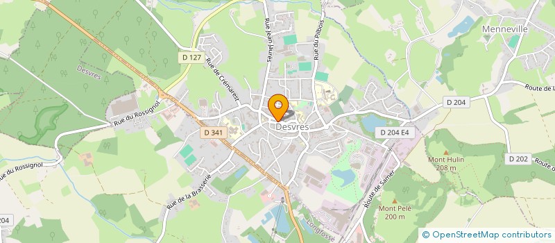 localisation de l'entreprise ASSOCIATION DES AMIS DE L'ORGUE DE DESVRES ET POUR LA SAUVEGARDE DE L'EGLISE SAINT SAUVEUR  DESVRES