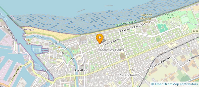 localisation de l'entreprise ASSOCIATION DES AMIS DE L ORGUE DE MALO LES BAINS à DUNKERQUE