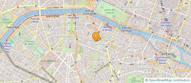 localisation de l'entreprise ASSOCIATION DES AMIS DE L'ORGUE DE PENTEMONT  PARIS