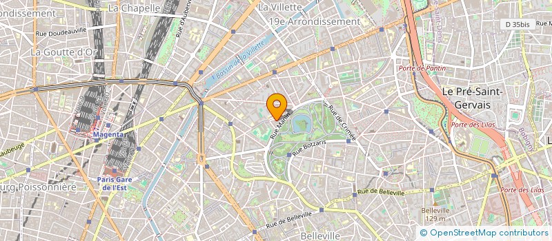 localisation de l'entreprise ASSOCIATION DES AMIS DE L'UNEF  PARIS