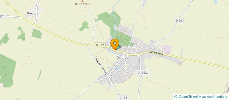 localisation de l'entreprise ASSOCIATION DES AMIS DE LA BIBLIOTHEQUE DE SOURS à SOURS