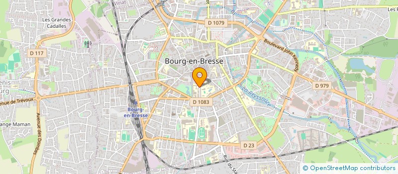 localisation de l'entreprise ASSOCIATION DES AMIS DE LA CHAPELLE DES JESUITES à BOURG-EN-BRESSE