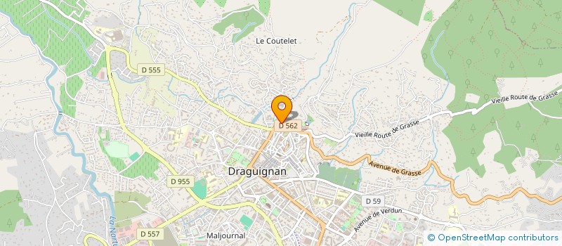 localisation de l'entreprise ASSOCIATION DES AMIS DE LA CONSOLATION à DRAGUIGNAN