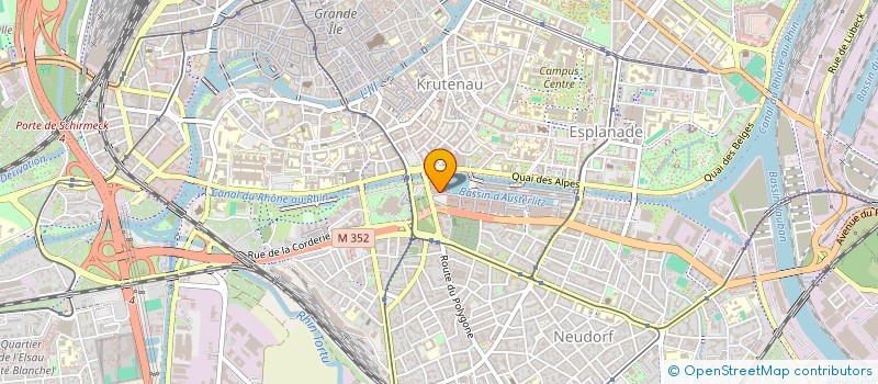localisation de l'entreprise ASSOCIATION DES AMIS DE LA MAITRISE DU CONSERVATOIRE DE STRASBOURG à STRASBOURG