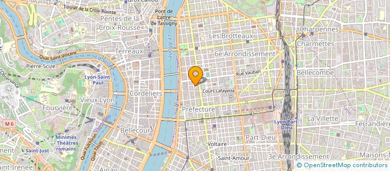 localisation de l'entreprise ASSOCIATION DES AMIS DE LA PAROISSE LUTHERIENNE DE LYON à LYON