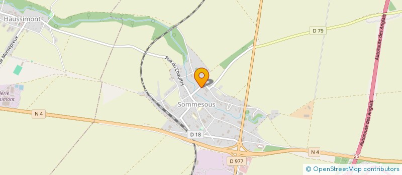 localisation de l'entreprise ASSOCIATION DES AMIS DE LA RADIO  SOMMESOUS