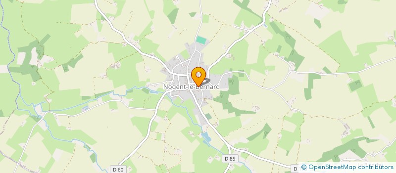 localisation de l'entreprise ASSOCIATION DES AMIS DE LA RESIDENCE DELANTE  NOGENT-LE-BERNARD