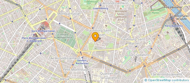 localisation de l'entreprise ASSOCIATION DES AMIS DE LA VIE FRANCAISE  PARIS