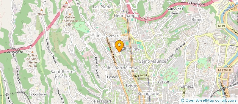 localisation de l'entreprise ASSOCIATION DES AMIS DE LA VILLA D'ARSON à NICE