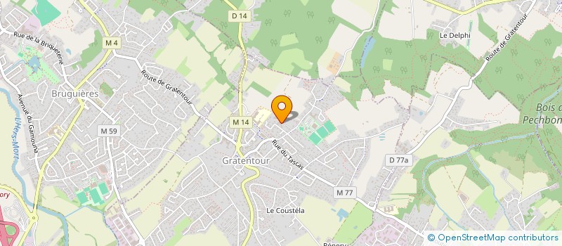 localisation de l'entreprise ASSOCIATION DES AMIS DE MARIE-LOUISE  GRATENTOUR