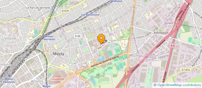 localisation de l'entreprise ASSOCIATION DES AMIS DE MEDIADIX à MASSY