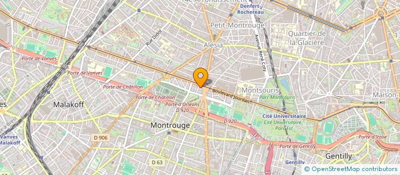 localisation de l'entreprise ASSOCIATION DES AMIS DE OUEST-LUMIERE  PARIS