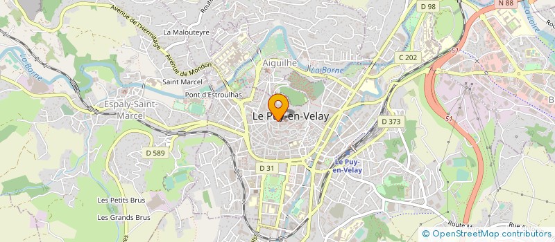 localisation de l'entreprise ASSOCIATION DES AMIS DE POLIGNAC à LE PUY-EN-VELAY