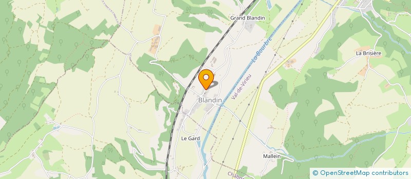 localisation de l'entreprise ASSOCIATION DES AMIS DE PUPETIERES  BLANDIN