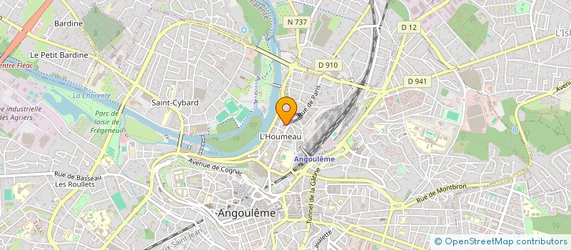 localisation de l'entreprise ASSOCIATION DES AMIS DE SAINT PHILIPPE A ANGOULEME à ANGOULEME