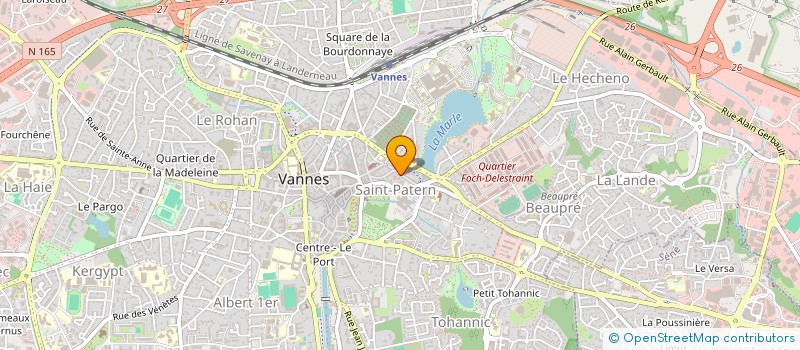 localisation de l'entreprise ASSOCIATION DES AMIS DE VANNES à VANNES