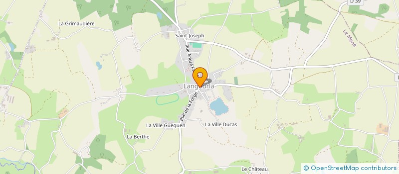 localisation de l'entreprise ASSOCIATION DES AMIS DES DEUX CHAPELLES à LE MENE