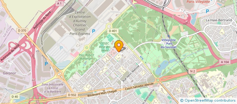 localisation de l'entreprise ASSOCIATION DES AMIS DES DEUX-FRERES à AULNAY-SOUS-BOIS