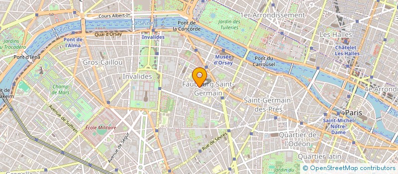 localisation de l'entreprise ASSOCIATION DES AMIS DES ORGUES DE PENTEMONT ET LUXEMBOURG  PARIS