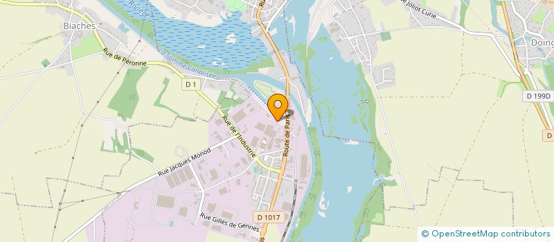 localisation de l'entreprise ASSOCIATION DES AMIS DES ORGUES DE PERONNE, MOISLAINS ET EPEHY  PERONNE