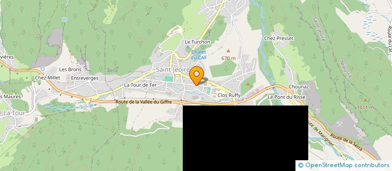 localisation de l'entreprise ASSOCIATION DES AMIS DU CA DE VIUZ-EN-SALLAZ  SAINT-JEOIRE