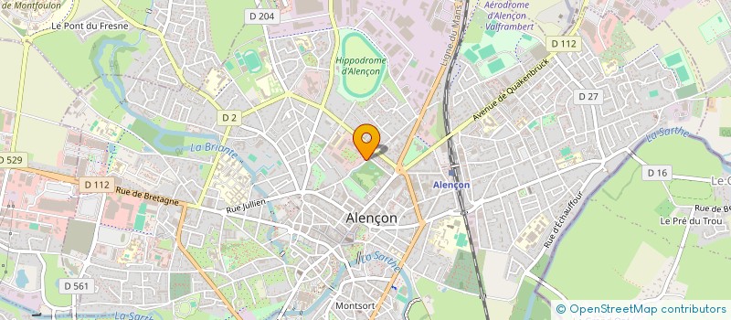 localisation de l'entreprise ASSOCIATION DES AMIS DU CHAR MONTEREAU à ALENCON