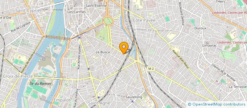 localisation de l'entreprise ASSOCIATION DES AMIS DU MUSEE DE LA RESISTANCE ET DE LA DEPORTATION DE TOULOUSE à TOULOUSE