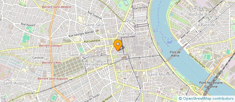 localisation de l'entreprise ASSOCIATION DES AMIS DU MUSEE DES ARTS DECORATIFS ET DU DESIGN DE BORDEAUX à BORDEAUX