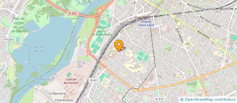 localisation de l'entreprise ASSOCIATION DES AMIS DU MUSEE DU GENIE à ANGERS