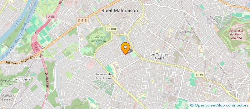 localisation de l'entreprise ASSOCIATION DES AMIS DU PARC DE RICHELIEU à RUEIL-MALMAISON