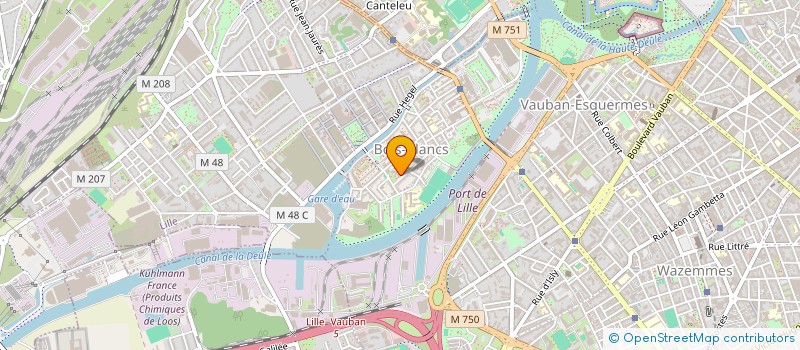 localisation de l'entreprise ASSOCIATION DES AMIS DU PETIT JOURNAL DES BOIS-BLANCS à LILLE