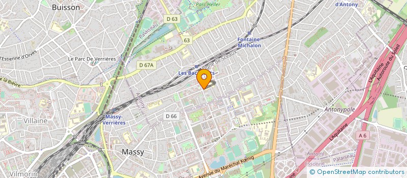 localisation de l'entreprise ASSOCIATION DES AMIS ET RESSORTISSANTS DE HAFIA (AARHAFIA) à ANTONY