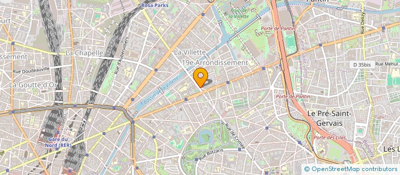 localisation de l'entreprise ASSOCIATION DES AMIS PLUS  PARIS