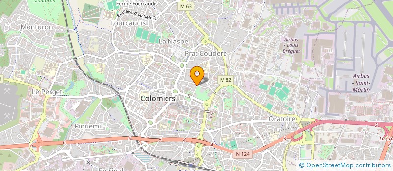 localisation de l'entreprise ASSOCIATION DES ANCIENNES ELEVES DE COLOMIERS à COLOMIERS