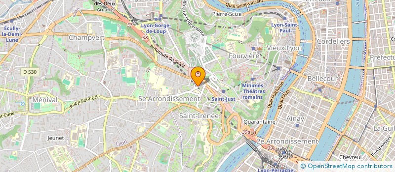 localisation de l'entreprise ASSOCIATION DES ANCIENS AUDITEURS, CHERCHEURS ET ETUDIANTS DE L'INSTITUT INTERNATIONAL POUR LA FRANCOPHONIE à LYON