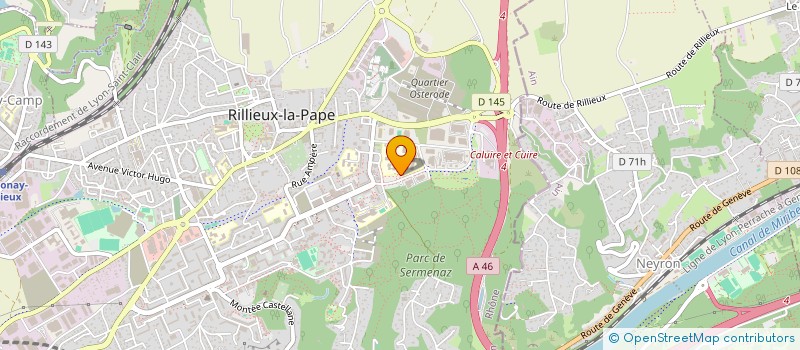 localisation de l'entreprise ASSOCIATION DES ANCIENS CAMUSARDS à RILLIEUX-LA-PAPE