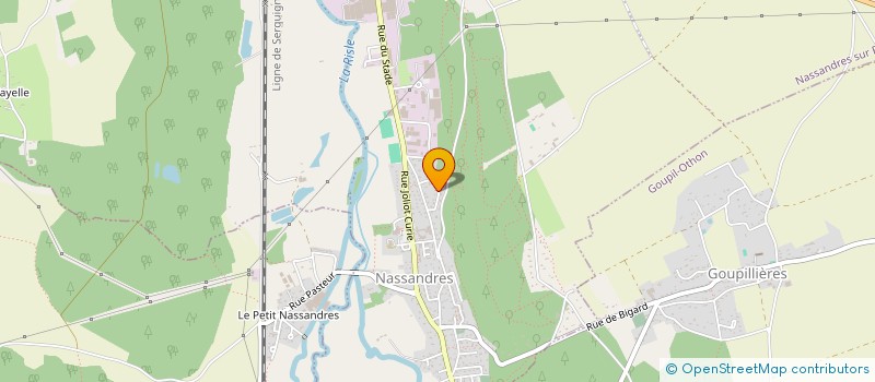 localisation de l'entreprise ASSOCIATION DES ANCIENS COMBATTANTS - ACPG-CATM-TOE ET VEUVES DE NASSANDRES SUR RISLE  NASSANDRES SUR RISLE