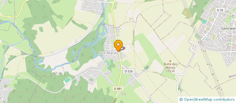 localisation de l'entreprise ASSOCIATION DES ANCIENS COMBATTANTS D'AUX MARAIS  AUX MARAIS