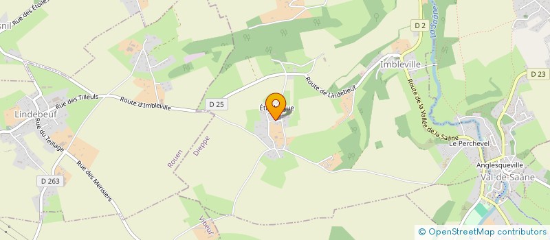 localisation de l'entreprise ASSOCIATION DES ANCIENS COMBATTANTS  D'IMBLEVILLE  IMBLEVILLE