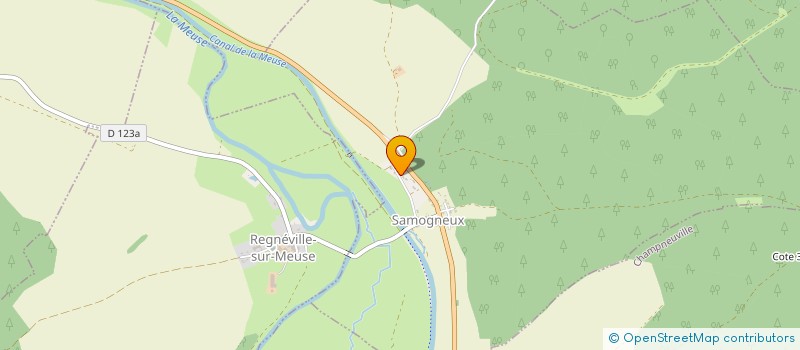 localisation de l'entreprise ASSOCIATION DES ANCIENS COMBATTANTS - OPEX - SECTION DE CONSENVOYE ET SES ENVIRONS à SAMOGNEUX