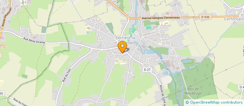 localisation de l'entreprise ASSOCIATION DES ANCIENS COMBATTANTS PRISONNIERS DE GUERRE CATM ET TOE à FERRIERE-LA-GRANDE